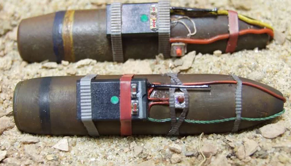 Bomb experts safely detonate explosives